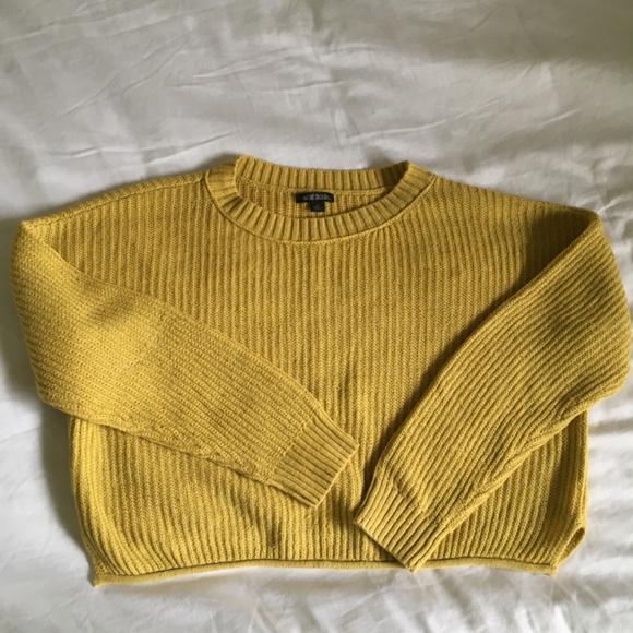 Wild Fable cotton blend cropped sweater. Size M. - Picture 6 of 9